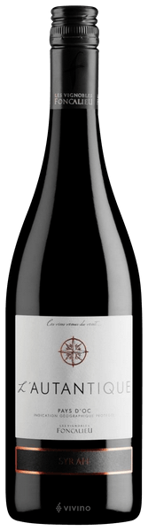 L'Autantique Syrah rouge